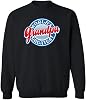 P&B Worlds Greatest Grandpa Funny Crewneck Sweatshirt