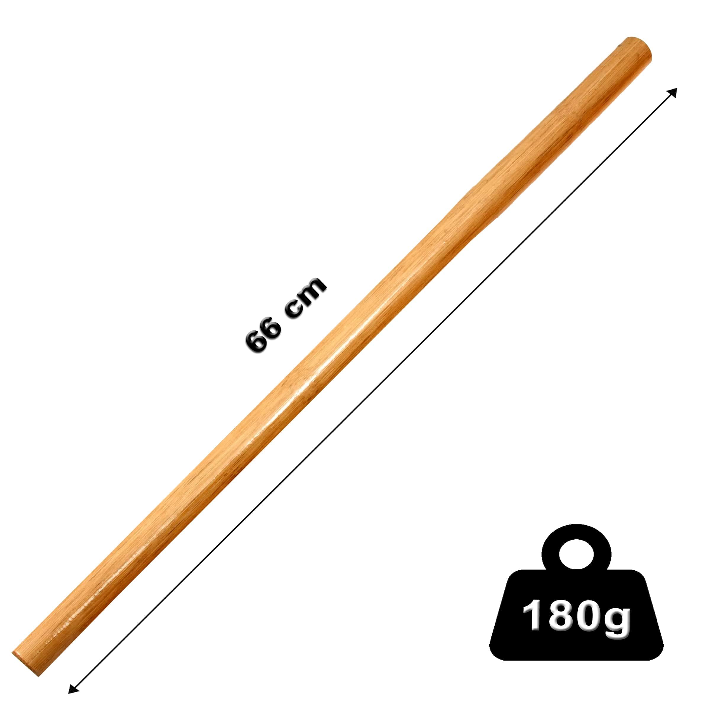 Paire Escrima en rotin bois naturel pour arts martiaux Kung Fu Kali Modern Arnis