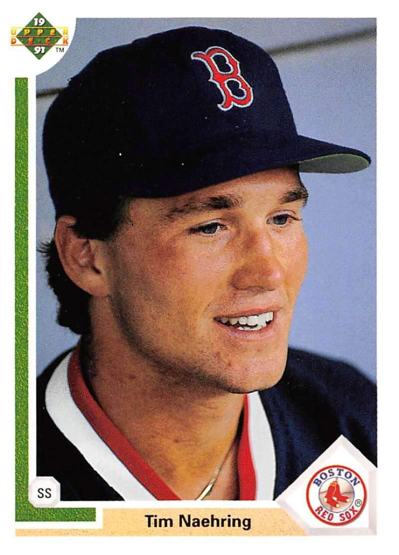 Amazon.com: 1991 Upper Deck #527 Tim Naehring NM-MT Boston Red Sox