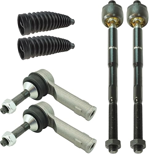 Miniatura 111 de TRQ Kit de Dirección Delantera Cremallera de Dirección y Fuelle de Piñón y Barra de Acoplamiento Compatible con Chevrolet Aveo 2004-2011 Aveo5