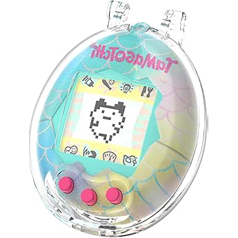 GIOPUEY Case Compatible with Tamagotchi Original, Highly Transparent Case, Hard PC Material Mobile Phone Case, No Yellowing, 