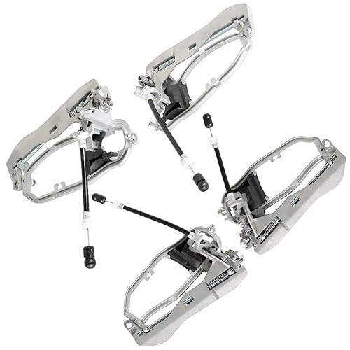 Manija de puerta exterior portador delantero trasero izquierdo derecho 51218243615 51218243616 51228243635 51228243636 repuesto para BMW E53 X5 2000