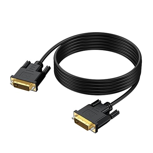 DVI Cable 10 Feet, DVI-D 24+1 Cord-1080P HD