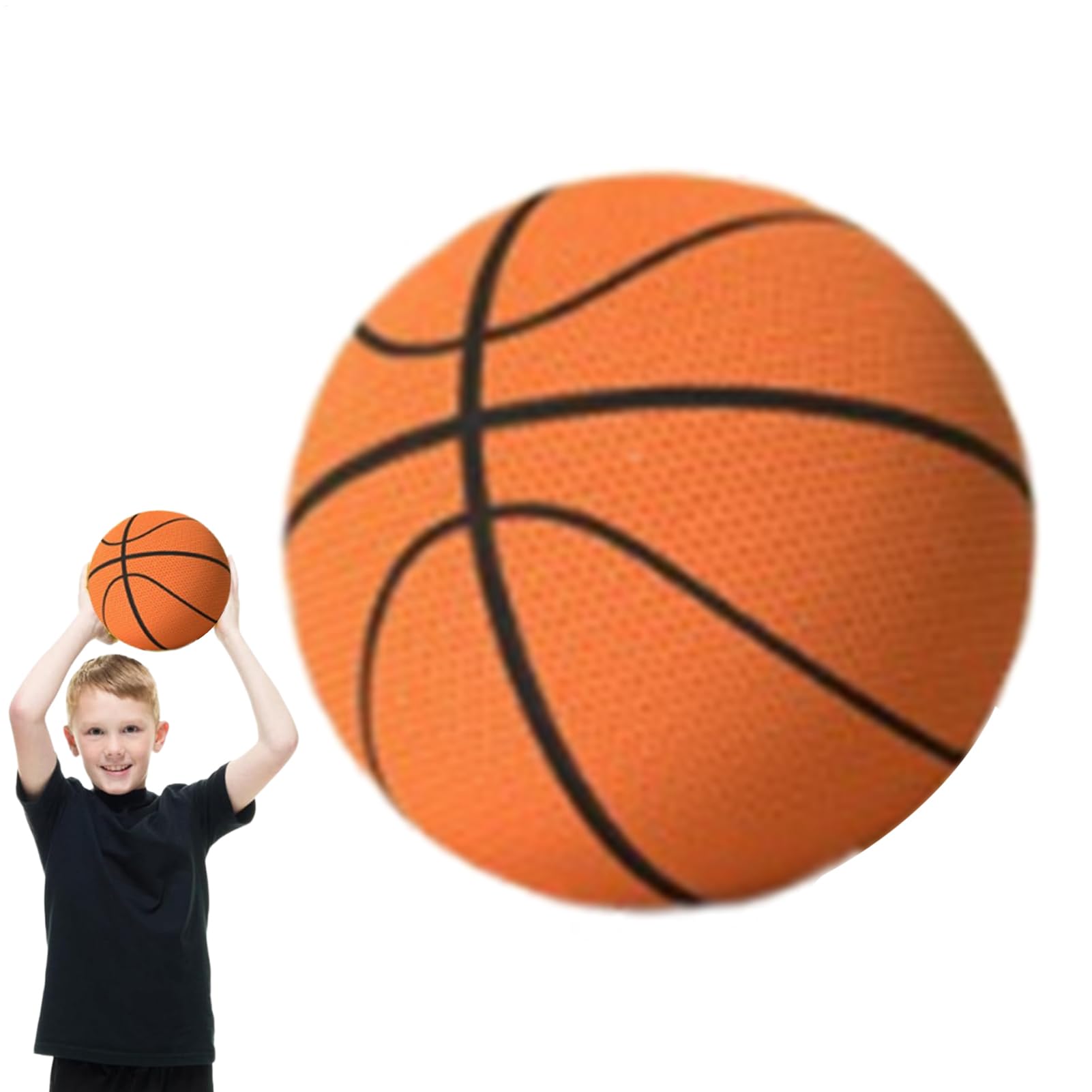 5/7 Pallone da basket in schiuma silenziosa pallone da allenamento in schiuma pallone da basket in schiuma silenziosa per interni