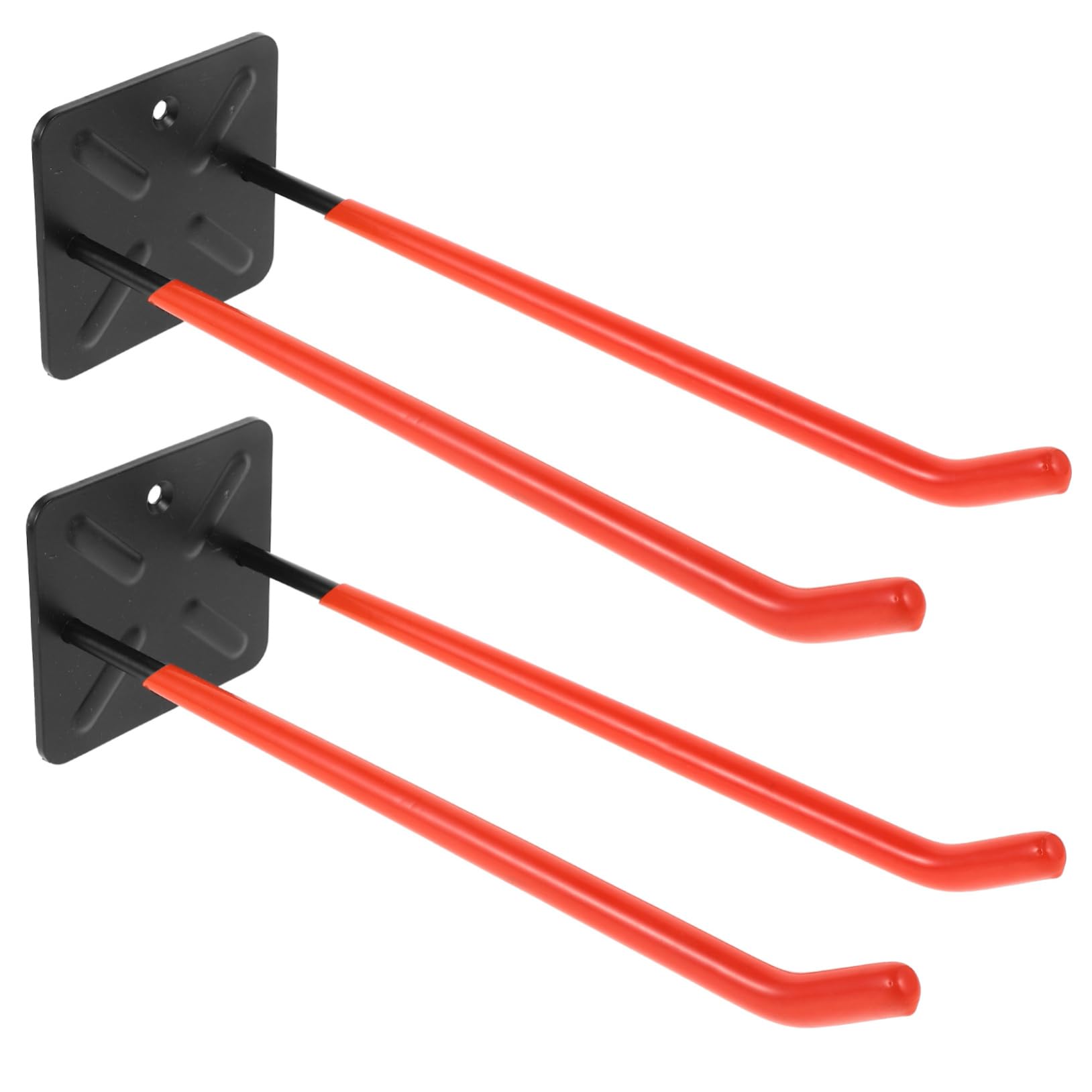 Ganchos de Pared Resistentes para Garaje Organizador de Herramientas Montaje Pared para Neumáticos Herramientas y Escaleras de Almacenamiento Multiusos