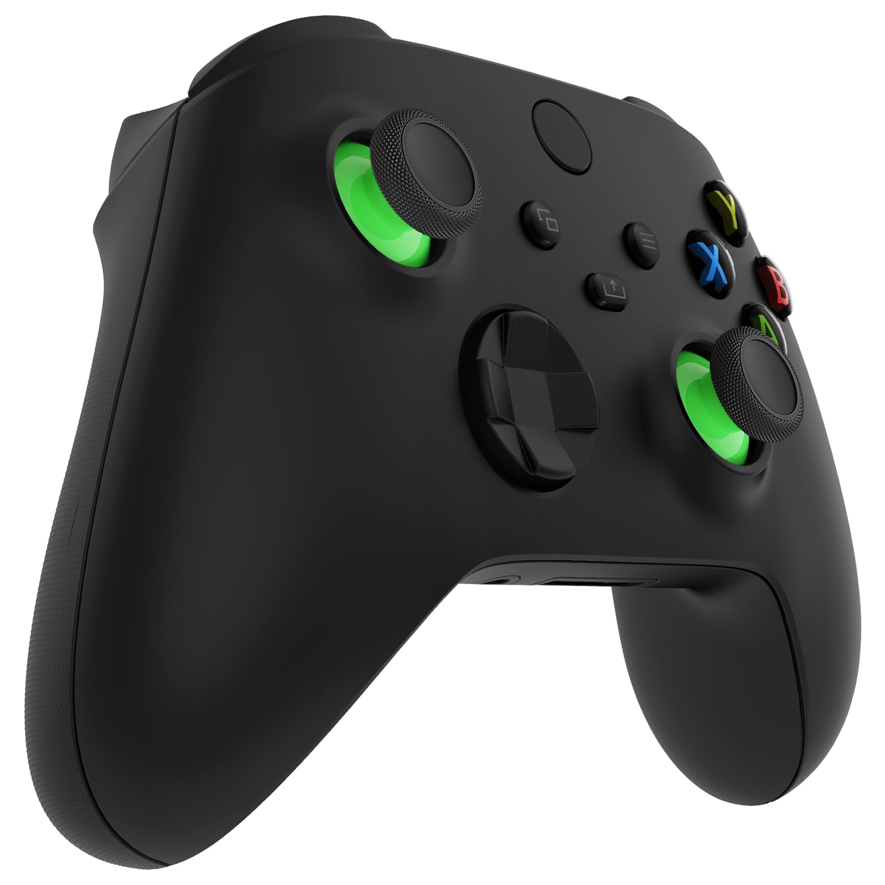 eXtremeRate Joysticks para Xbox Series S X Control Palancas Analogicos Joystick Reemplazable para Xbox One Repuesto para Pulgar Thumbsticks para Xbox One S/X/Estandard/Elite(Negro & Verde) — view 5