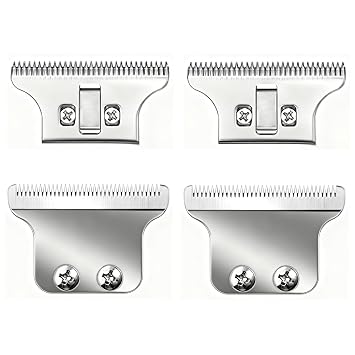 2PCS T Wide Detailer Replacement Blade for Wahl 5 Star Detailer Li Trimmer 8081 and 8171 -Model 2215