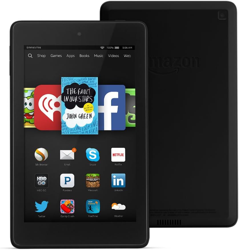 Fire HD 6, 6" HD Display, Wi-Fi, 8 GB