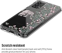 Vista 4 de Funda transparente para Samsung Galaxy A32 5G (6.5", 2021) [Elefante]