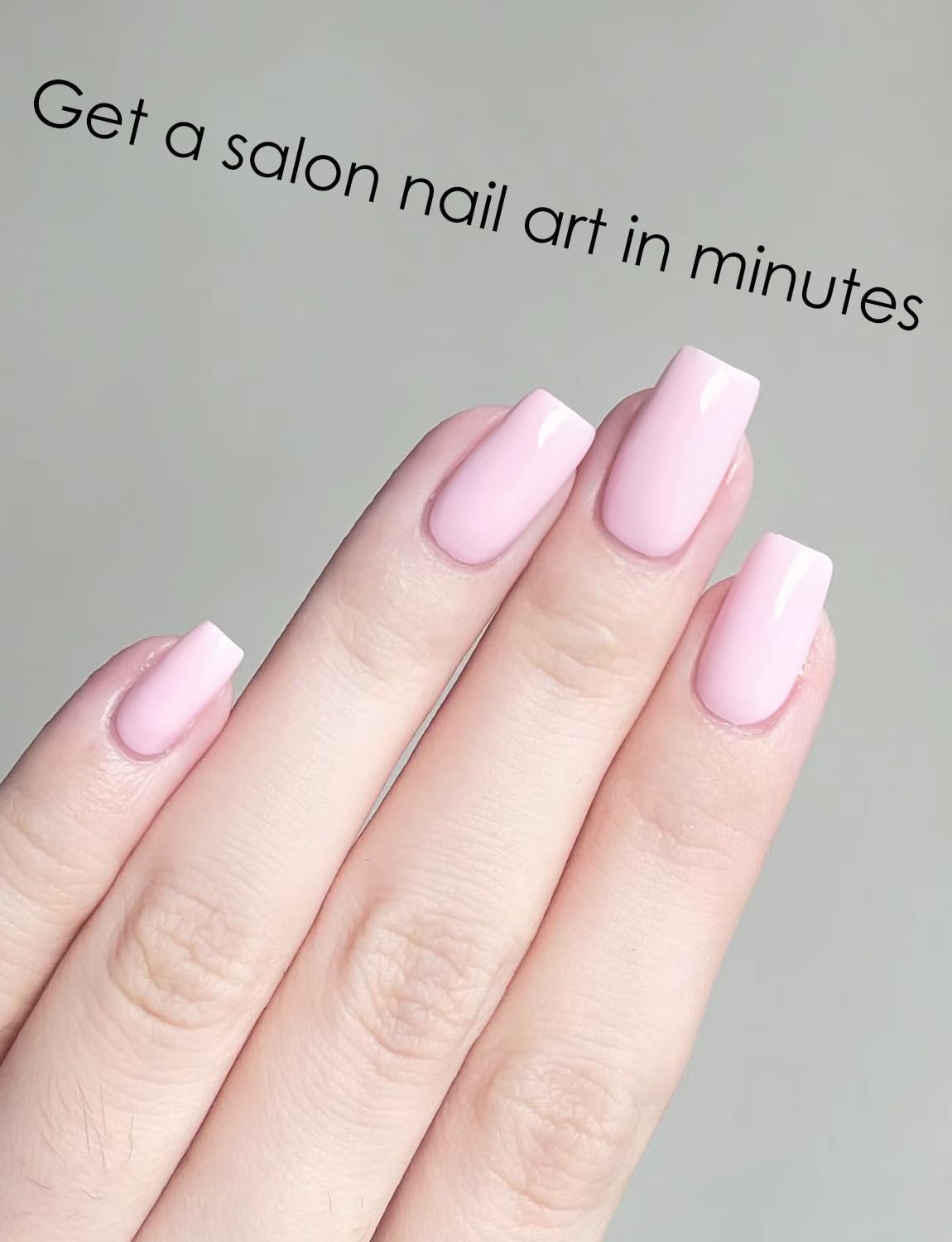 Wahrshei Nagelfolien Set, 20 Stück – Milky Ombre Design, Selbstklebend, UV-Gel-Folien Inkl. Zubehör!