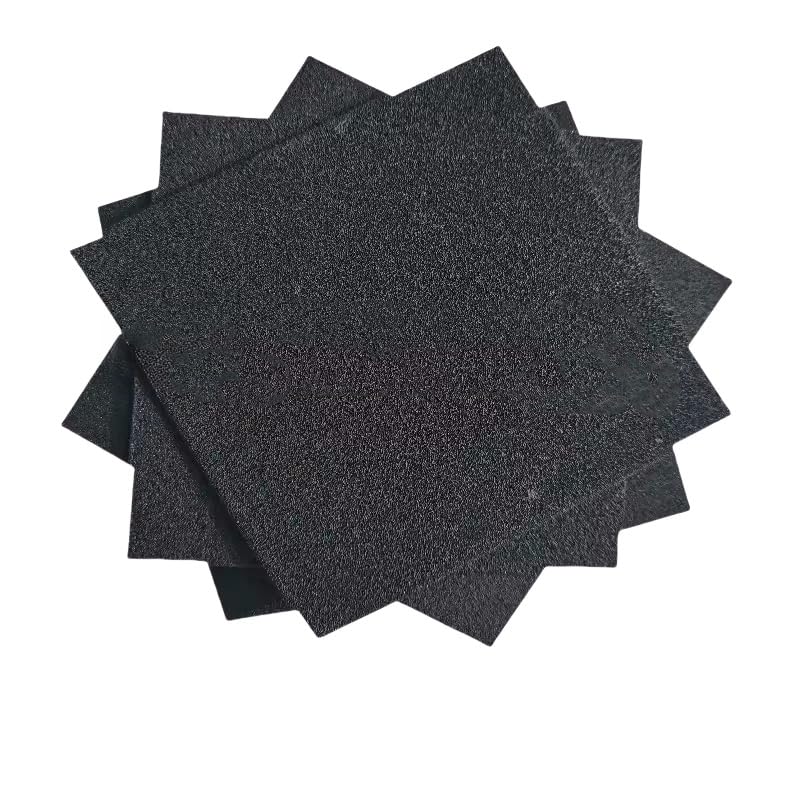 Carcasa electrolítica de carbono y espuma porosa for electrodos de batería, varios espesores disponibles, 1 unidad(0.3mm thick 50x50mm)