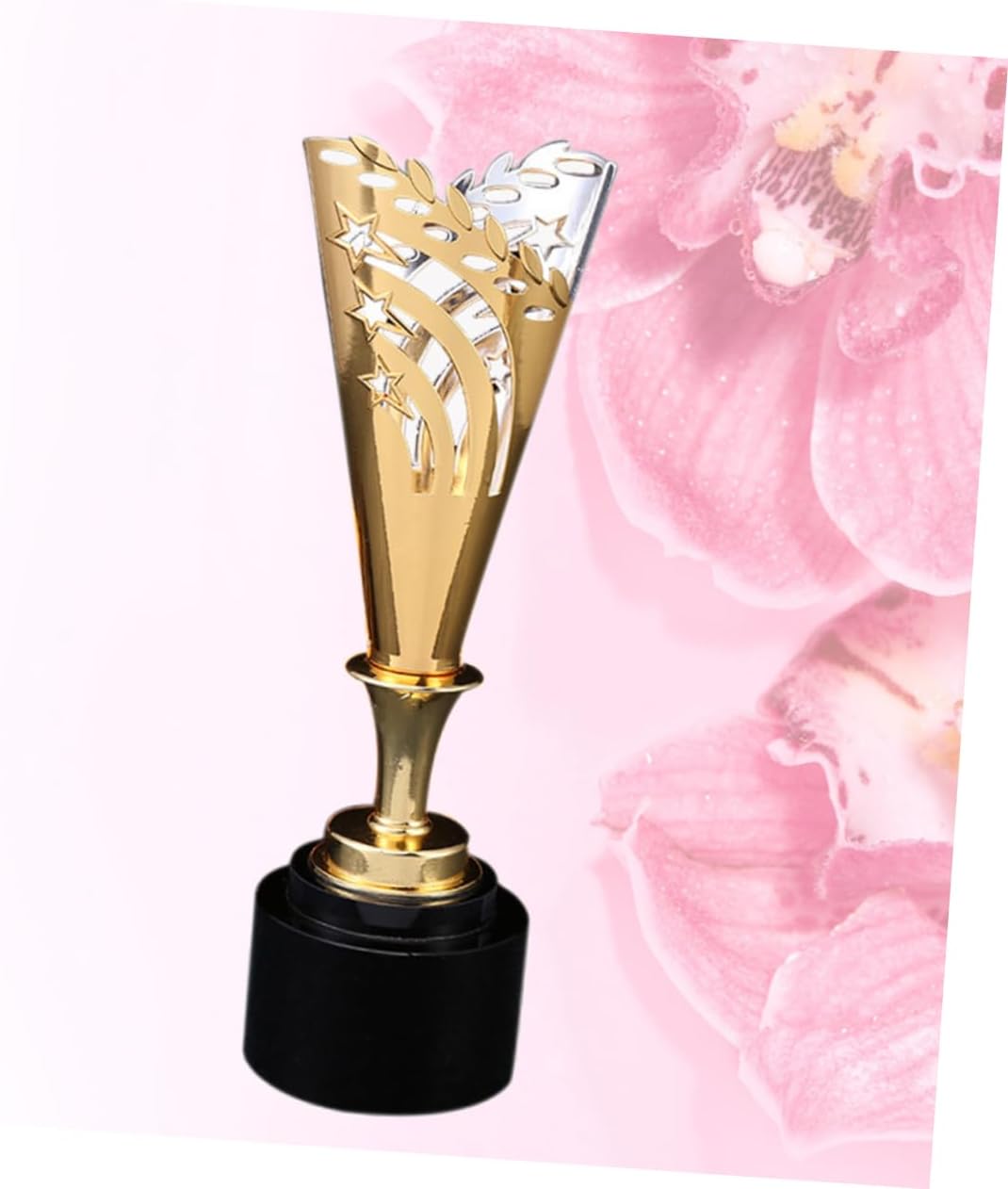 Metal Plated Basketball Trophy Hollow Star Sports Award Commemorative Medal for Boys and Girls