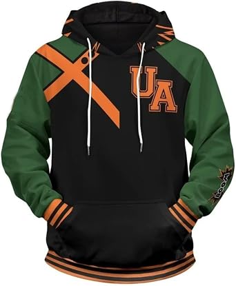My Sky Anime Hoodie Hooded Sweatshirt Pullovers 3D Print Cosplay Hoodies for Unisex