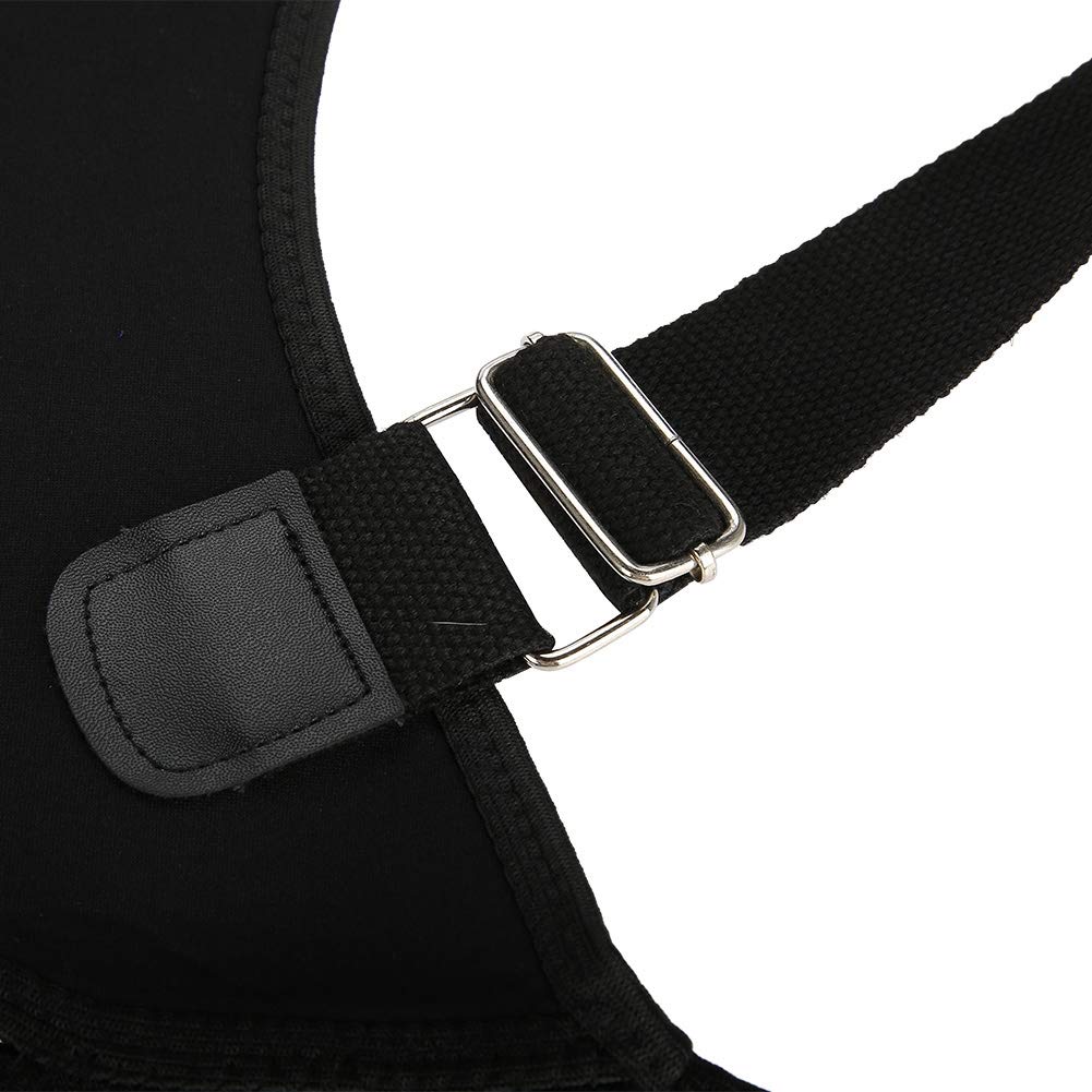 Adjustable Posture Corrector, Adjustable Upper Back Brace, Unisex Posture Corrector for Adult and Children Shoulder Support Belt with Adjustable Straps(M)