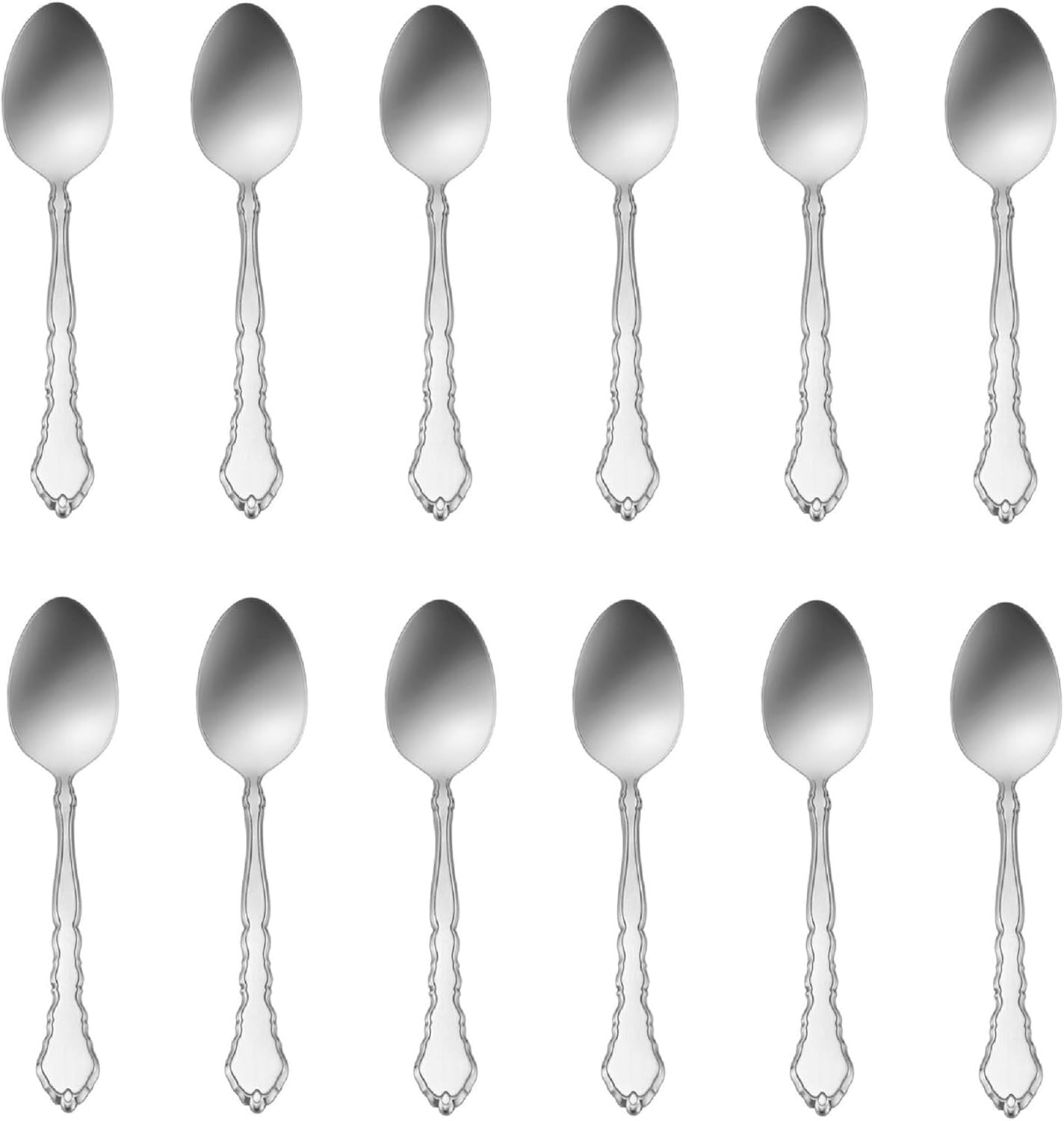 Oneida Satinique 18/8 Stainless Steel Teaspoon (Set of Twelve)
