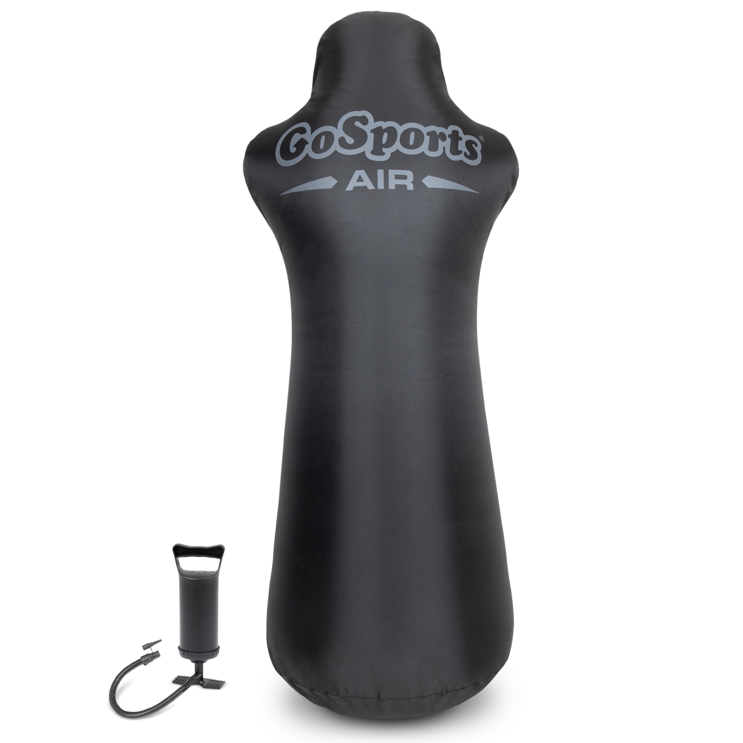 GoSports Football Blocking and Tackling Dummy with Water Weighted Base - Football Training Equipment for Practice - 6 ft Tall Inflatable