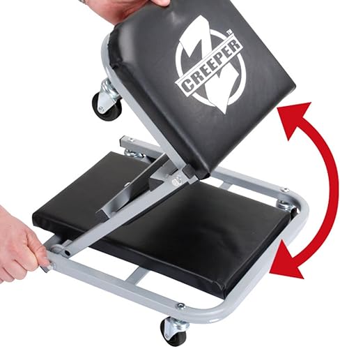 Miniatura 4 de Pro-Lift 300 Lbs Mechanic Creeper 2 en 1 Asiento plegable de enredadera