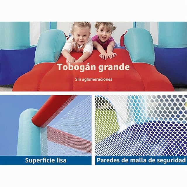 Foto 7 de 8 de Bestway 53310 - Castillo Hinchable Spring n’ Slide Park 245x200x145 cm