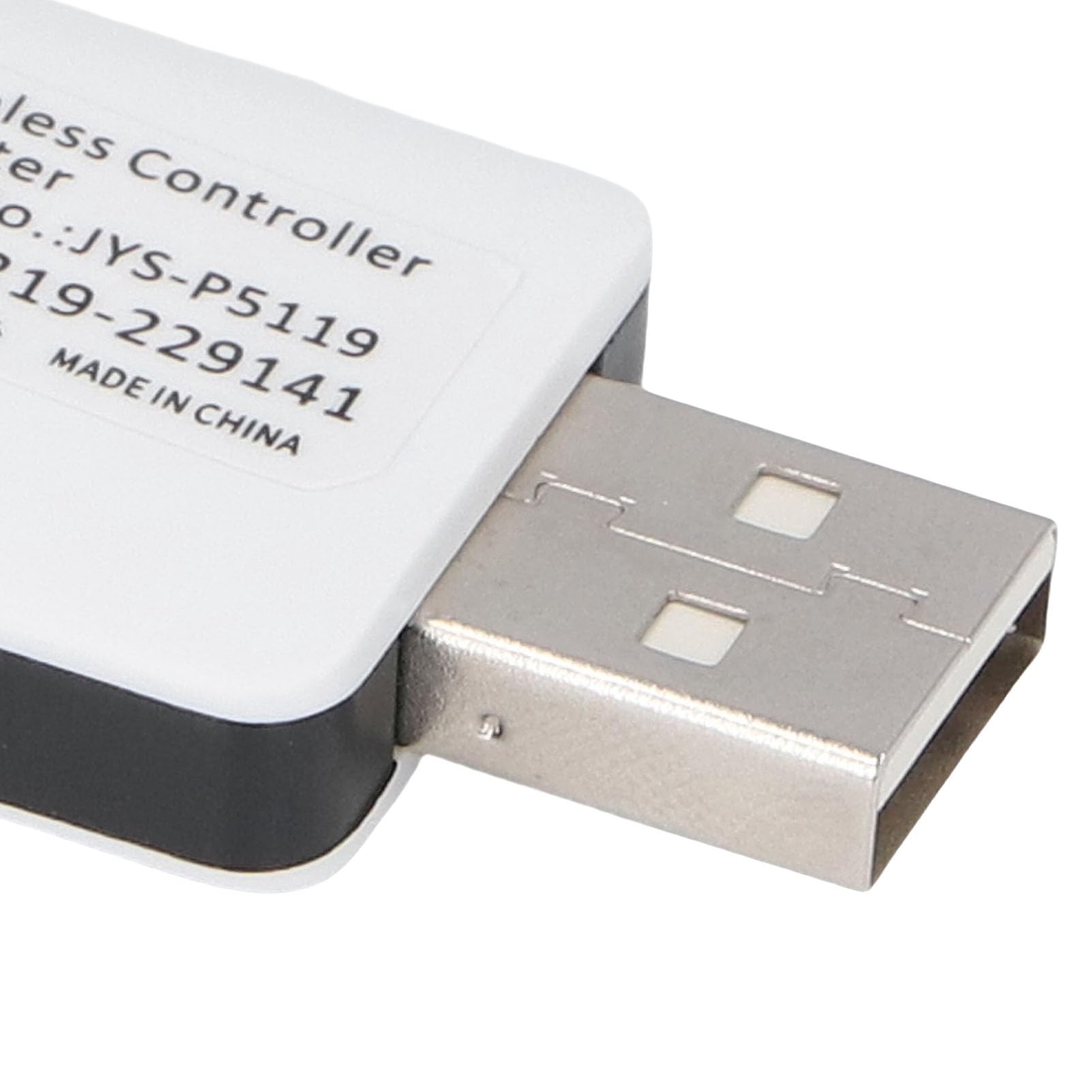 Adattatore per controller wireless compatto e portatile con funzionalità migliorate per i giochi, compatibile con serie X/S, Pro, PC, (bianco)