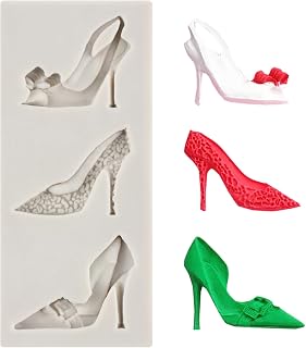 High Heels Candy Silicone Molds for Cake Decoration Cupcake Toppers Fondant Chocolate Gum Paste Polymer Clay