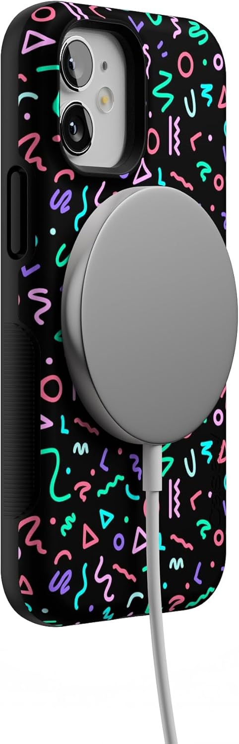 Casely iPhone 12 Mini Case | Always Vibing | Retro | Compatible with MagSafe | Bold Protective Design