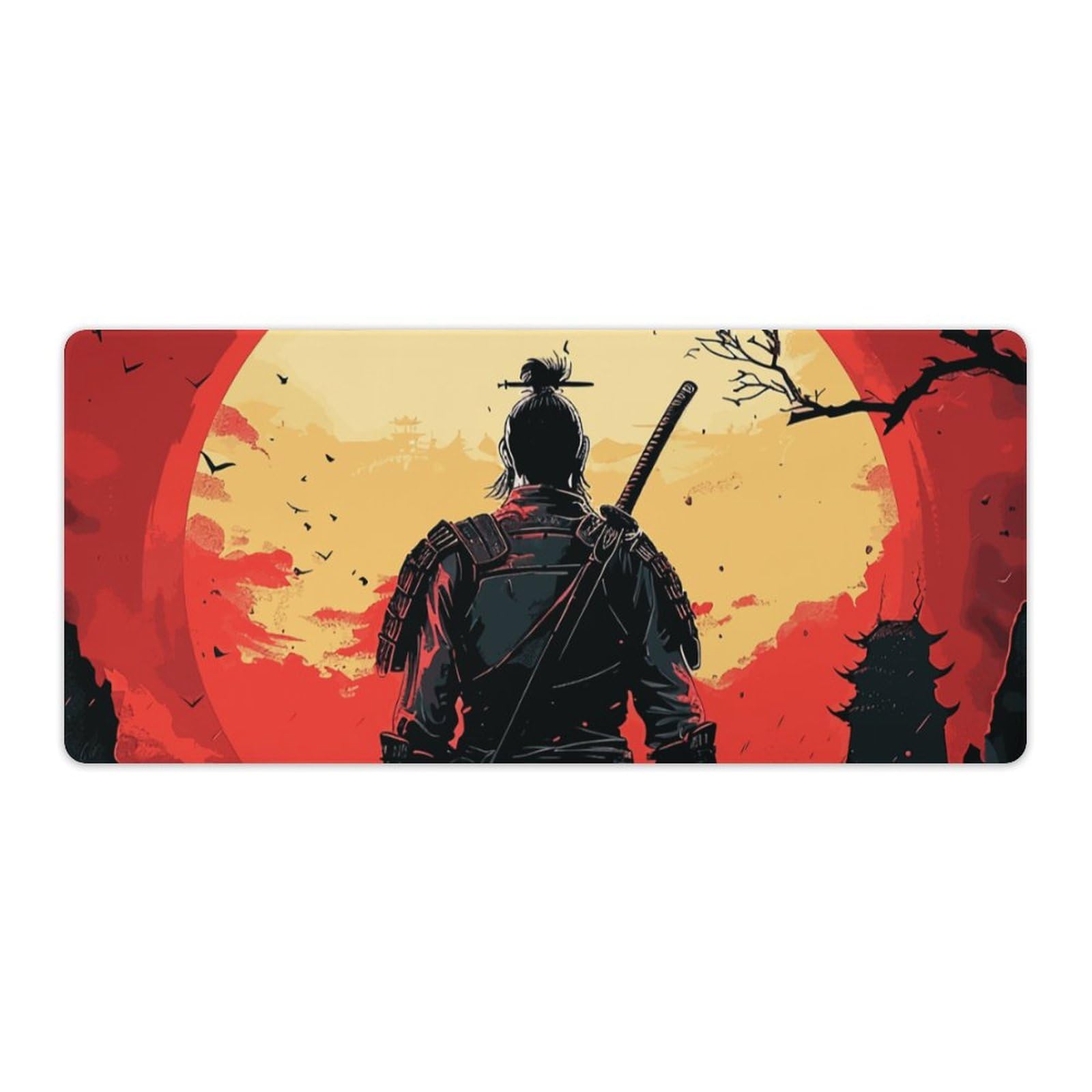 Amazon.com: Xinnyii Japanese Samurai Red Day Pagoda Battle Large