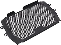 Vista 3 de Cubierta protectora de radiador de motocicleta, protector de rejilla de radiador, protector de parrilla de acero inoxidable, accesorios