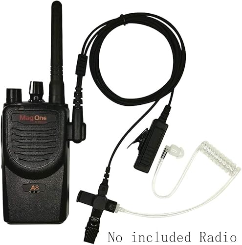 Miniatura 6 de Auriculares para Motorola Walkie Talkies con micrófono de 2 pines de tubo acústico y PPT para CP200 GP2000 XU1100 PRO1150 MU12 (paquete de 1)