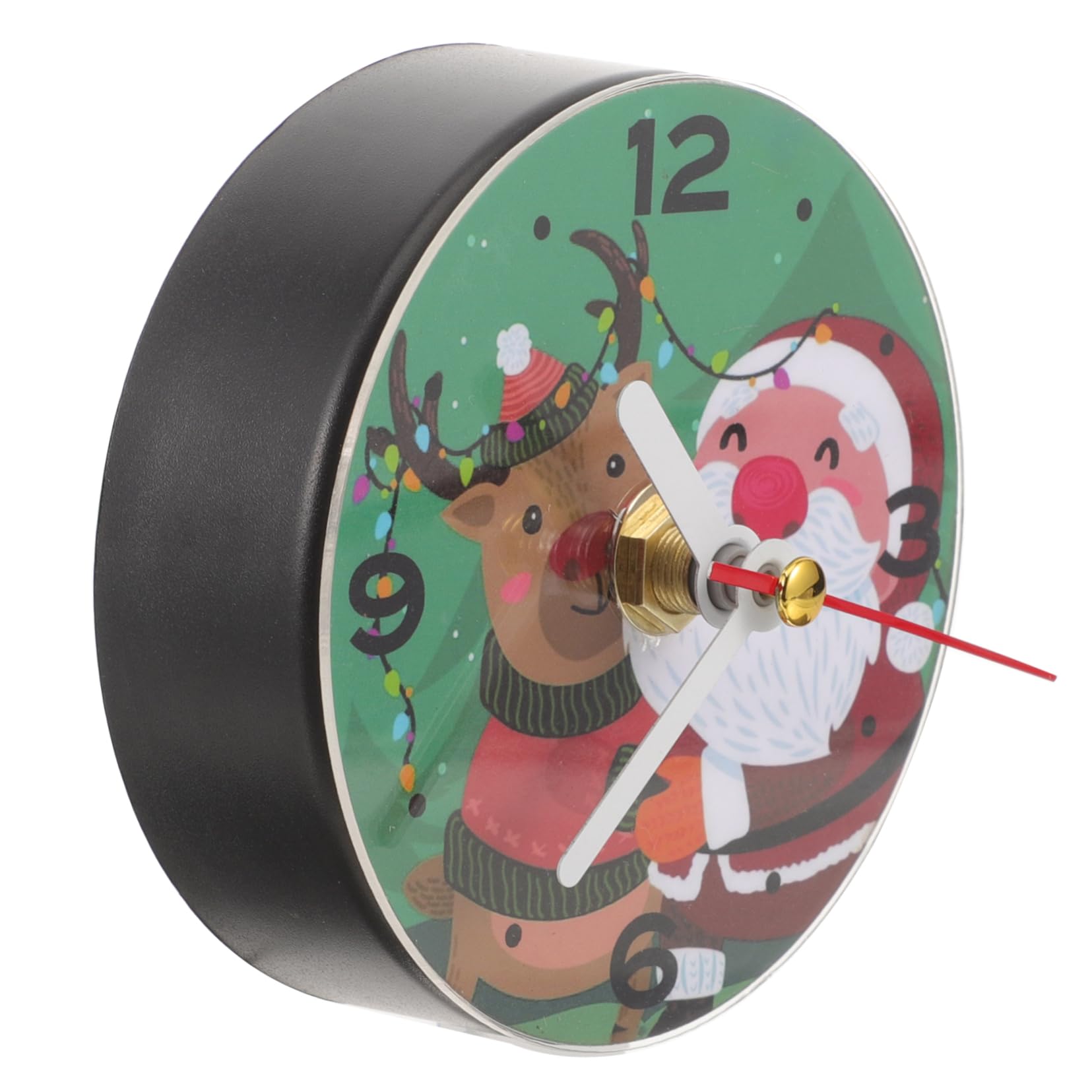 Homoyoyo 5piezas Reloj De Pared Magnético Silencioso De Navidad Decorativo y Práctico para Dormitorio Cocina y Oficina Diseño Creativo como para Nuevos Hogares
