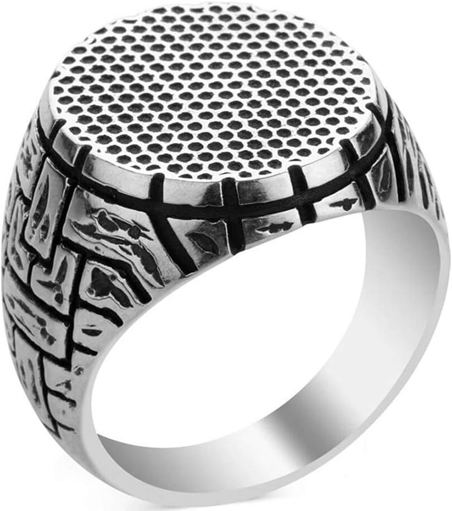 Licensed Solid 925 Sterling Silver Cukur The Pit Yamac Ring
