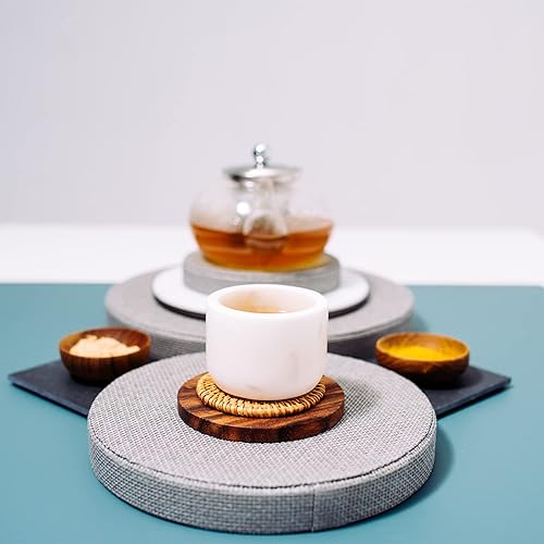 Vista 3 de Uncle Lee's Tea Imperial Organic Chai Tea, naturalmente sin cafeína, cúrcuma dorada y jengibre, canela orgánica, achicoria, cardamomo, stevia, clavo