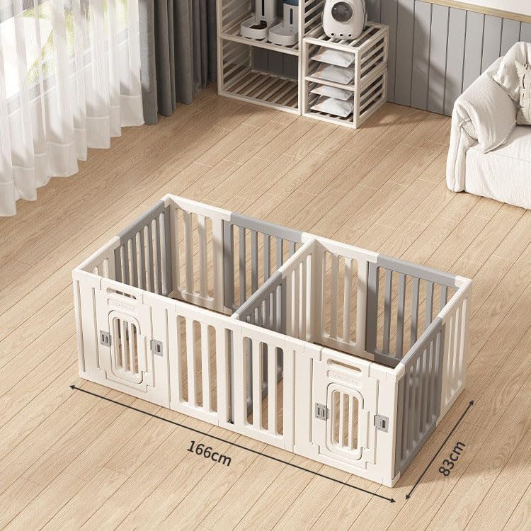 Amazon | XUDREZ ペットサークル サークル 犬 室内 犬サークル