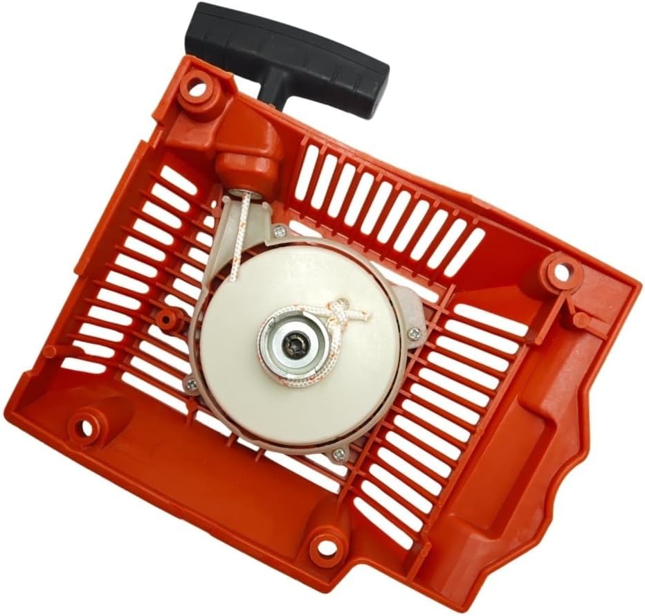 Recoil Pull Starter Assembly Fit for 254 254XP 257 Chainsaw Rewind Pulley Grip Rope Side Cover 503541601 Replacement Part