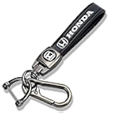 Leather Car Keychain Keyring for Baseball Fans, Car Key Fob Holder Keychain Lanyard for Baseball Fans