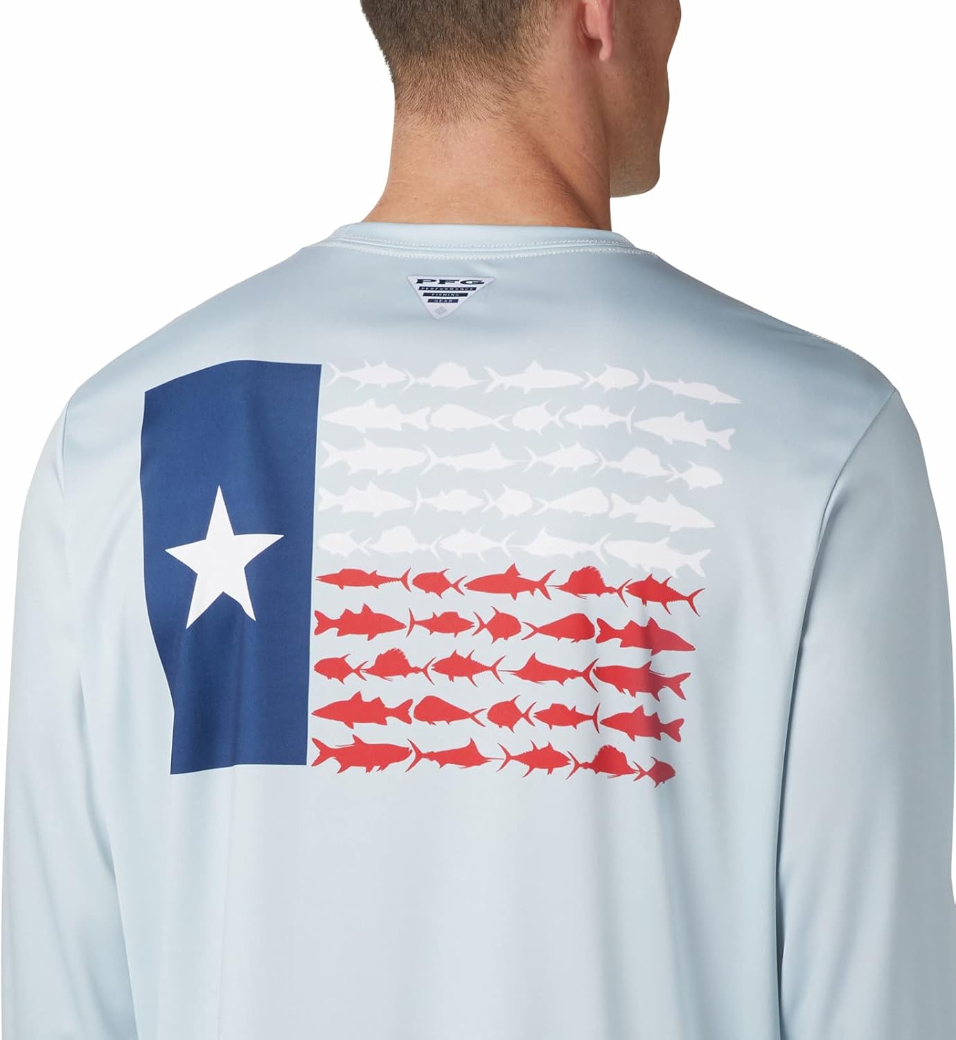 Miniatura 4 de Columbia Terminal Tackle PFG - Bandera estándar para hombre, color gris fríopez TX, talla M