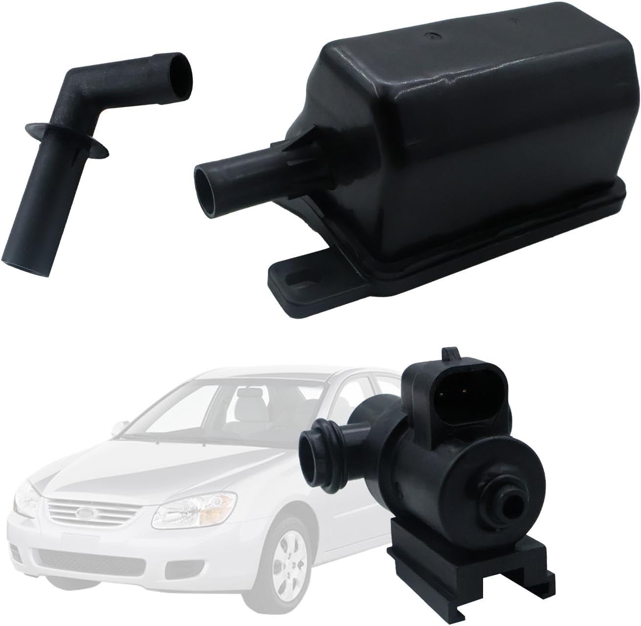 LOONGPART 31430-2F500 Valve Canister Close Compatible with Rio 2005-04 Kia Spectra 2009-04 Kia Spectra5 2009-05