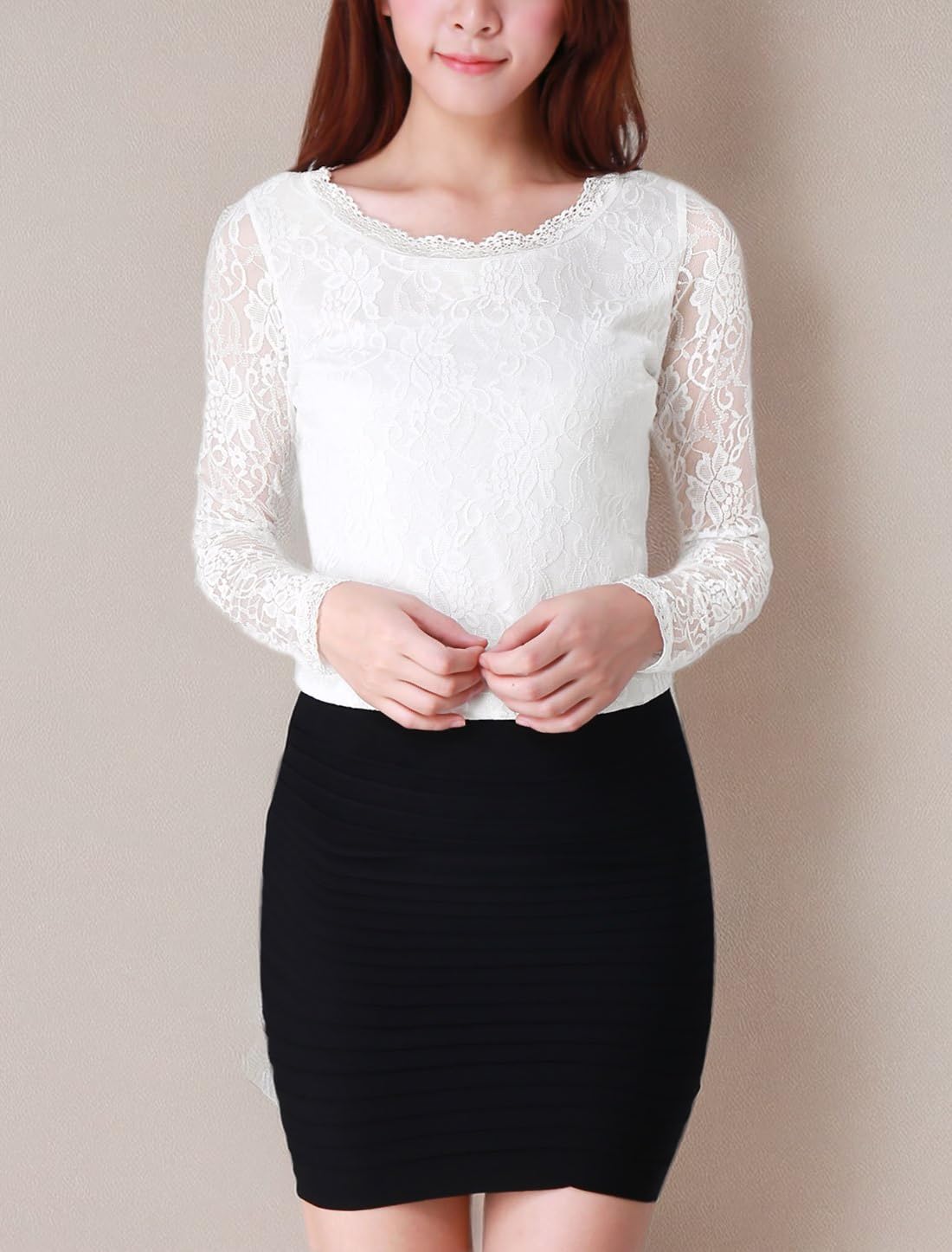 Allegra K Blouse Blouse Femme