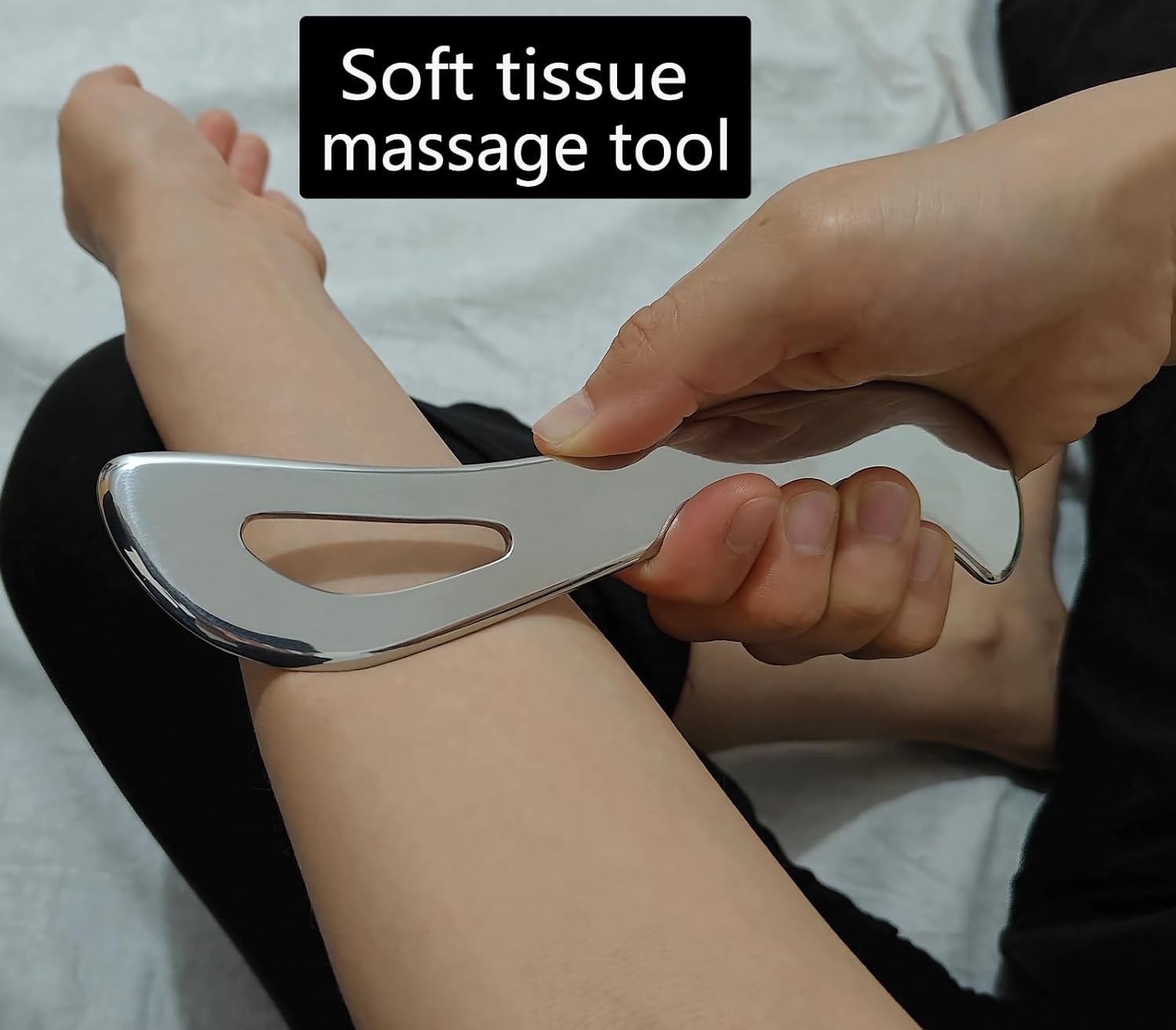 Professional Muscle Scraper Tool Stainless Steel IASTM, Scraping Tool Physical Therapy Massage Bar, Manual Muscle Relief(4pcs)