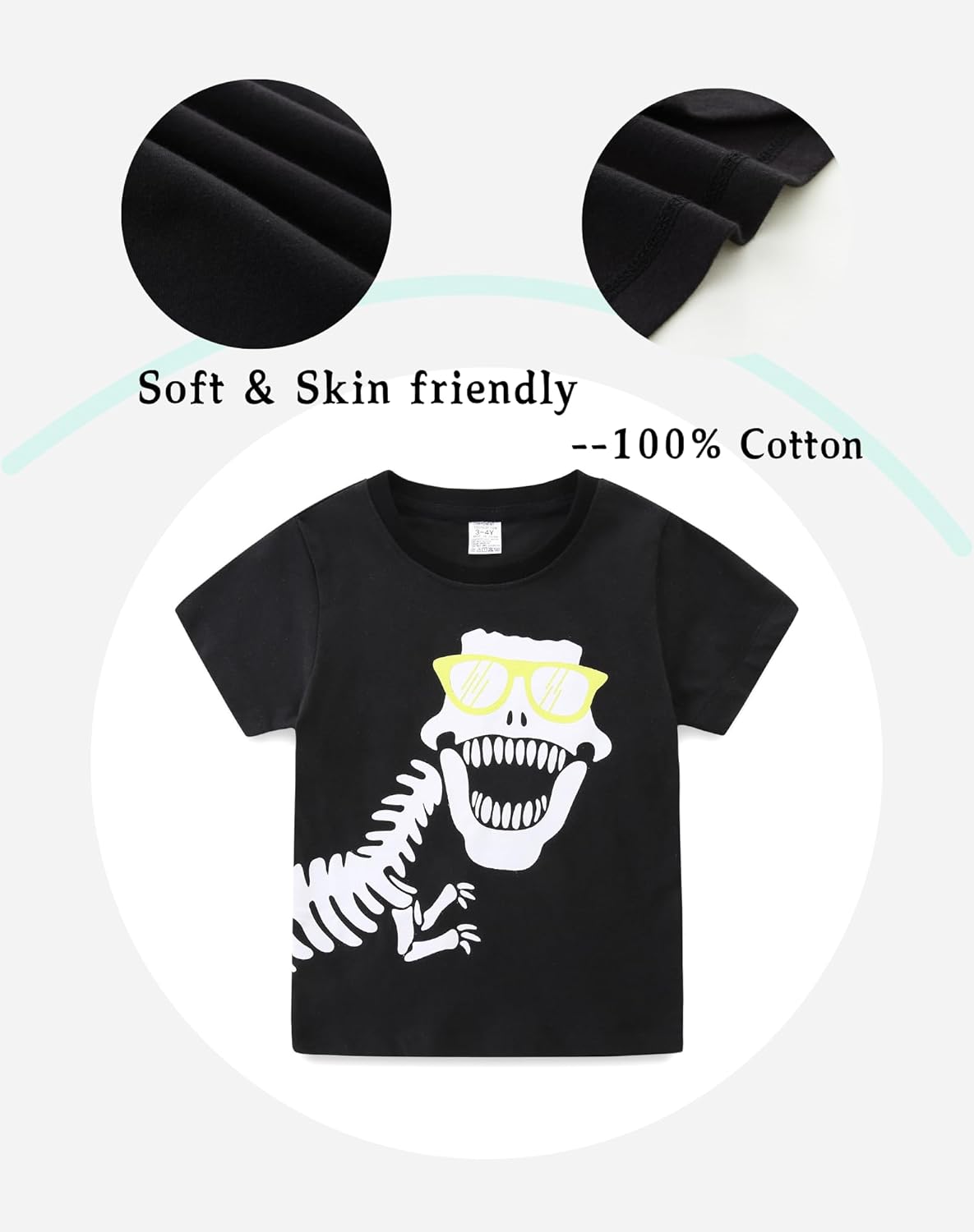 Toddler Boy Clothes Cute Kids Cotton Summer Outfits Casual Short Sleeve Shorts Set For Boys 1-7 Years - Image 5