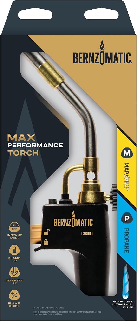 Bernzomatic Wide Surface and Trigger Start Torches Bundle - DuraCast and TS8000