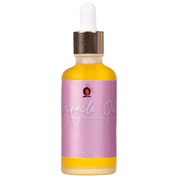 Hair Growth Oil, Natural Hair Growth Treatment, Nourishing Scalp Oil for Strength and Shine, 4oz | Ethnic Gals