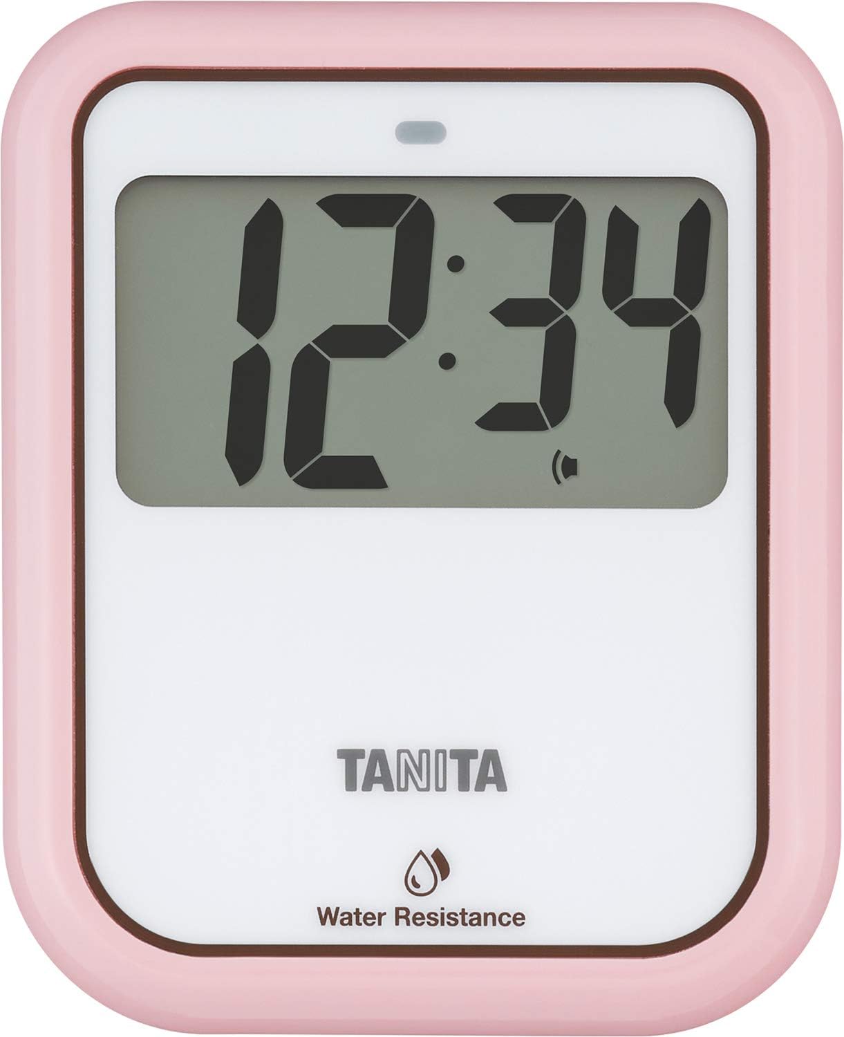 Tanita TD422PK Non-Contact Timer, Washable Type, Large Screen, 100 Seconds, Hygienic, Hand Wash, Pink