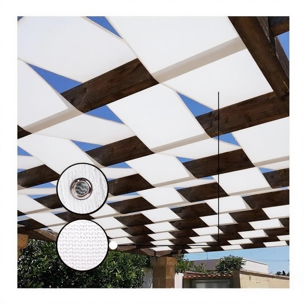 Housse de pergola de toit avec voile d'ombrage anti-UV perméable
