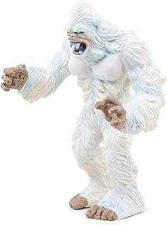 Papo - Yeti Figure - Hand Painted Abominable Snowman Toy for Kids Age 3+ - Fantasy Ice Monster with Snowy Fur and Clawed Hands - Durable Plastic - Medieval Fantasy Collection - 36024