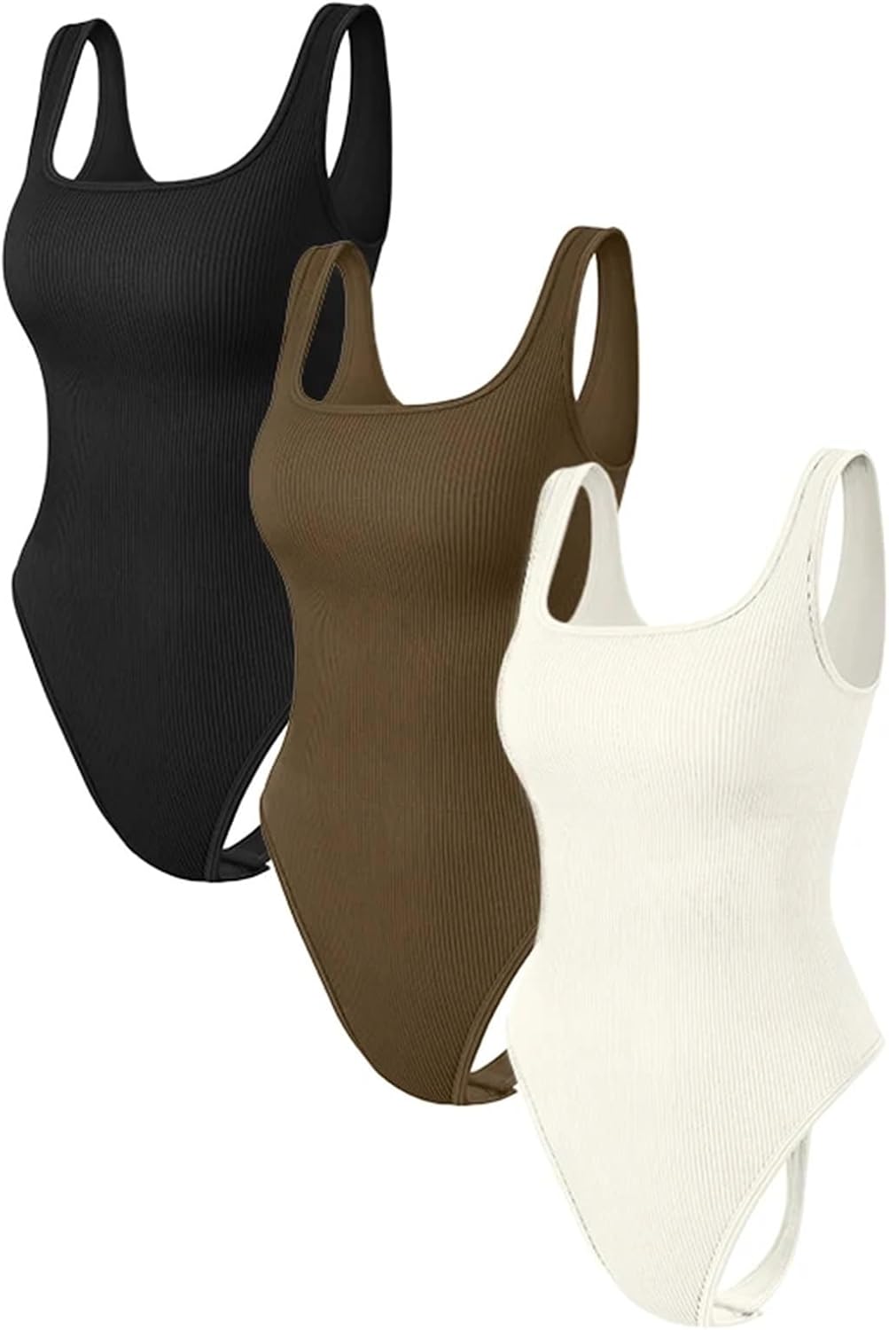 Women's Bodysuit 、Seamless Sleeveless Suspender Bodysuit Hot Summer Beach Swimming One-Piece