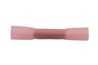 LASER 30228 - Yellow Heat Shrink Butt Connectors 100pc