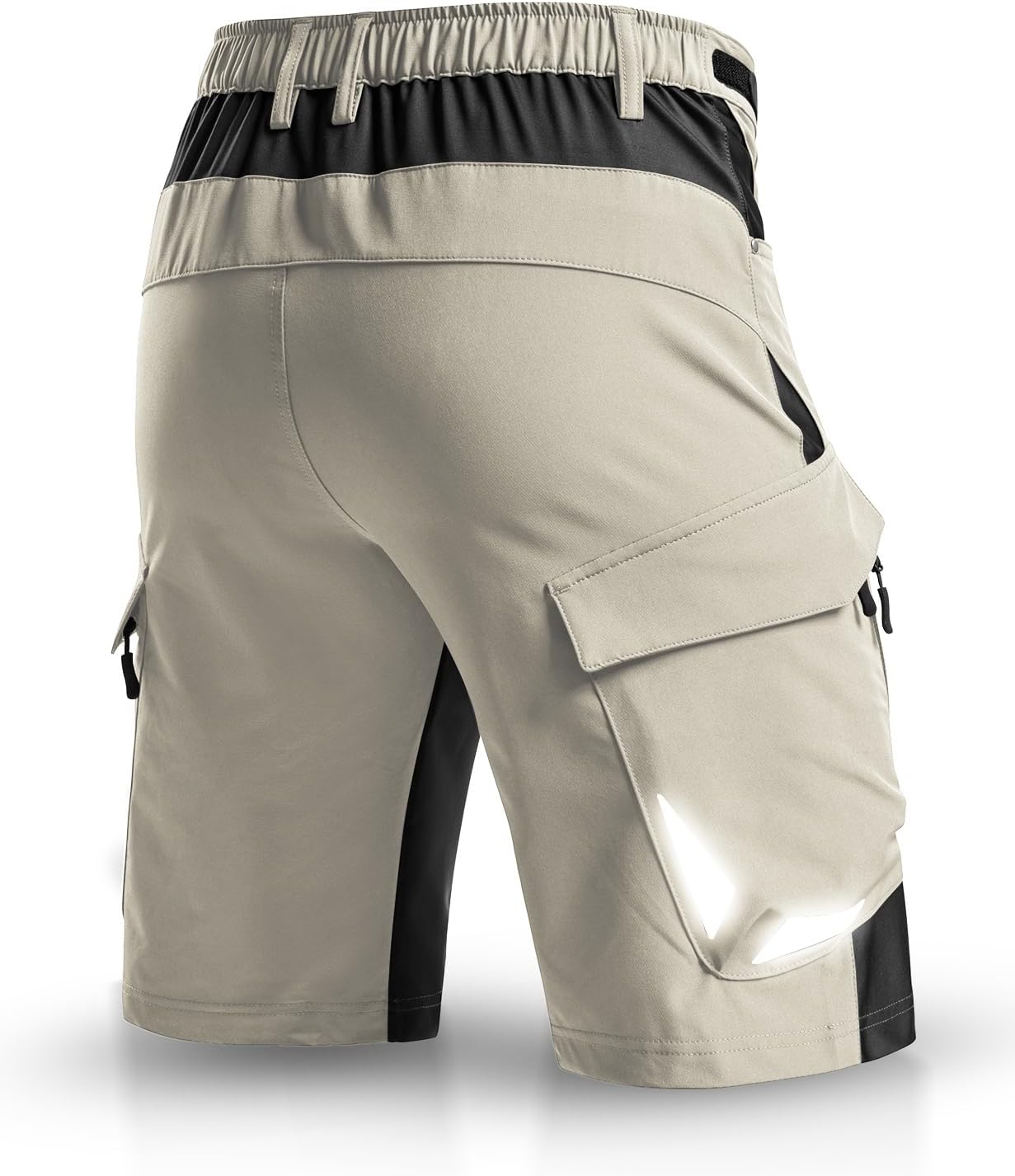 XKTTAC Men's Outdoor Quick Dry Lightweight Stretchy Shorts for Hiking, Tactical, Camping, Travel with 6 Pockets
