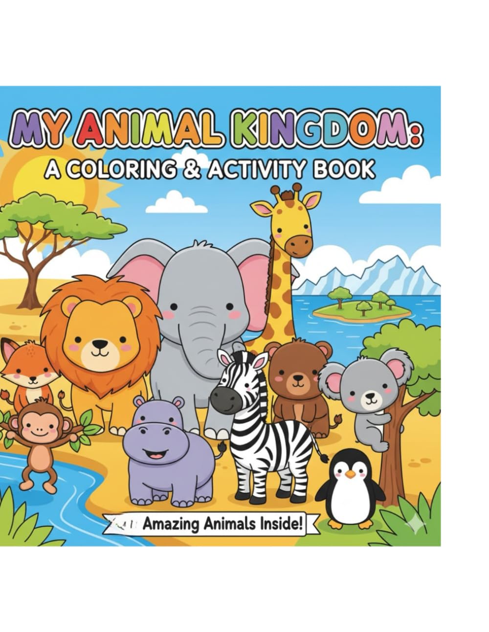 My Animal Kindom: A coloring & activity Book