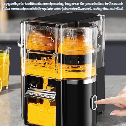 Miniatura 4 de 100W Electric Juicer Machine  500ml Twin Citrus Juice Maker with 18000 RPM High-Speed Motor, Easy-to-Clean & Dishwasher-Safe Parts, Fresh