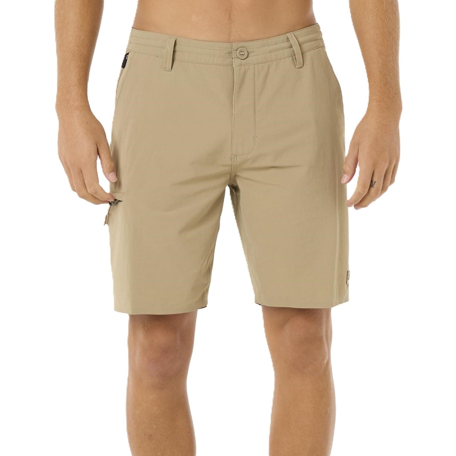 RIP CURL Mens Boardwalk Global Entry Cargo Shorts - Sand Dune - 34